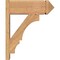 Ekena Millwork Balboa Smooth Arts and Crafts Outlooker, Western Red Cedar, 7 1/2"W x 20"D x 24"H OUT08X20X24BOA03SWR - alternate 2